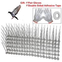 flexible bird spikes durable pigeon deterrent anti bird stainless steel spike bird scarer bird repellent