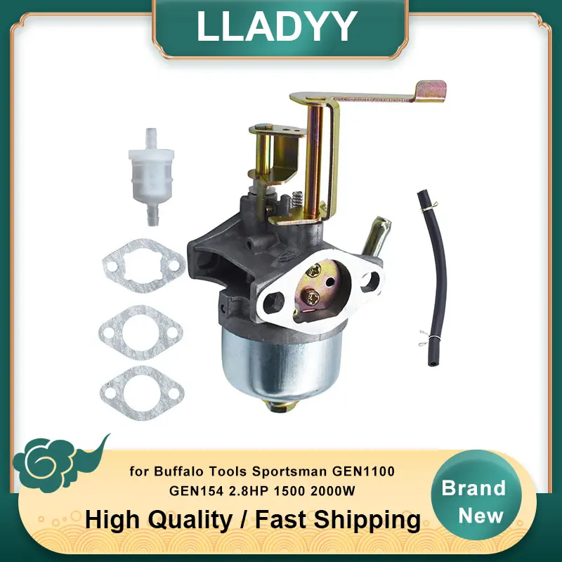 Карбюратор генератора для инструментов Buffalo Sportsman GEN1100 GEN154 2.8HP 1500 2000W