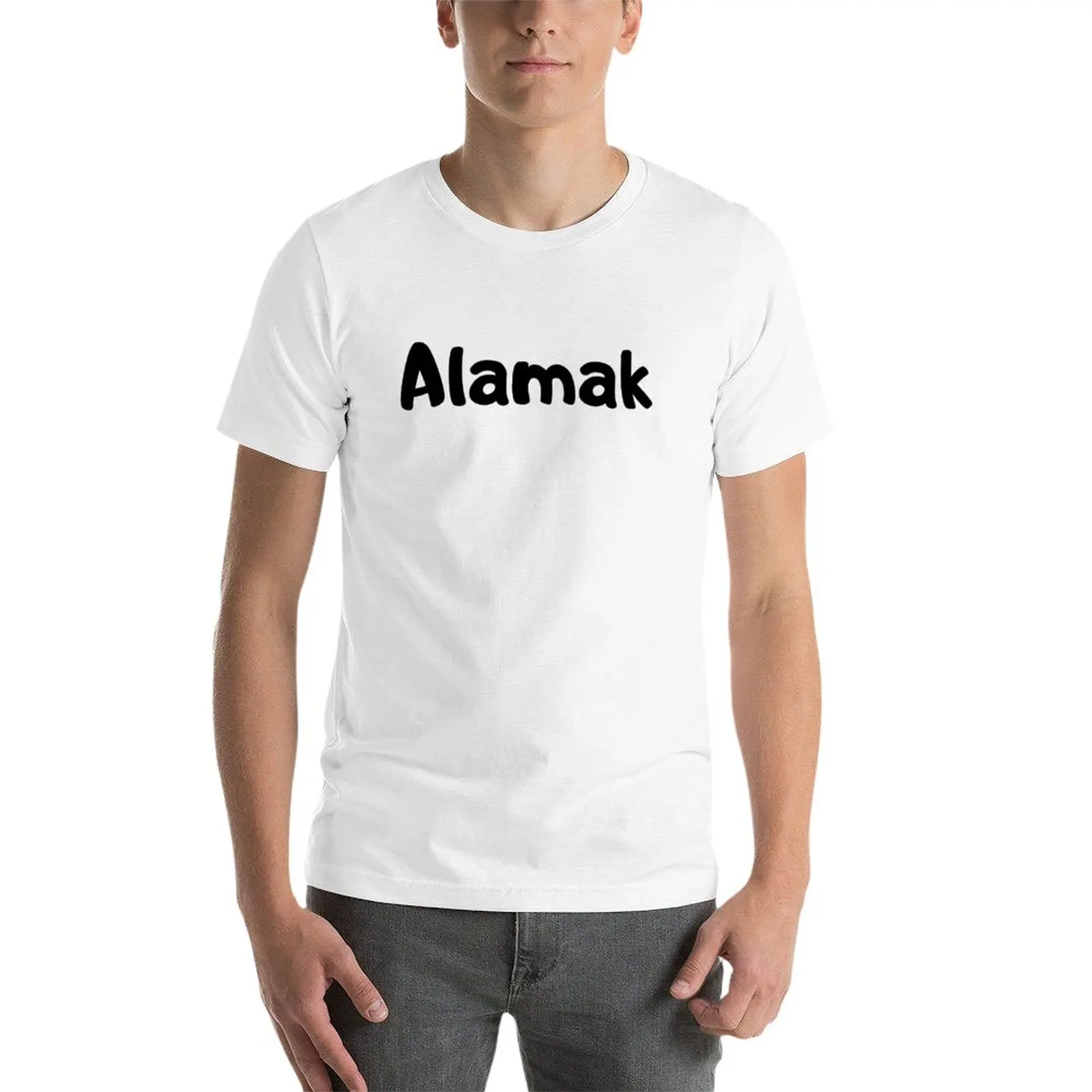 Футболка мужская с надписью черный текст