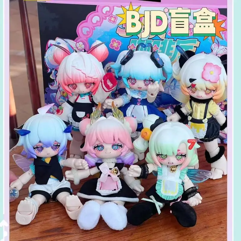 Kukaka OB11 1/12 BJD Mystery Blind Box Serpentine Cafe Series Коллекционная Искусственная Кукла-фигурка