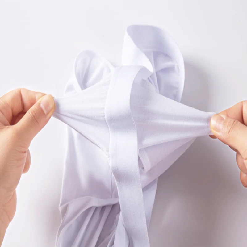 3Pcs Men Big Size Underwear Tighty-whities Sexy Lingerie Panties Briefs White Color Underpants Homme Undies Undershorts Knickers