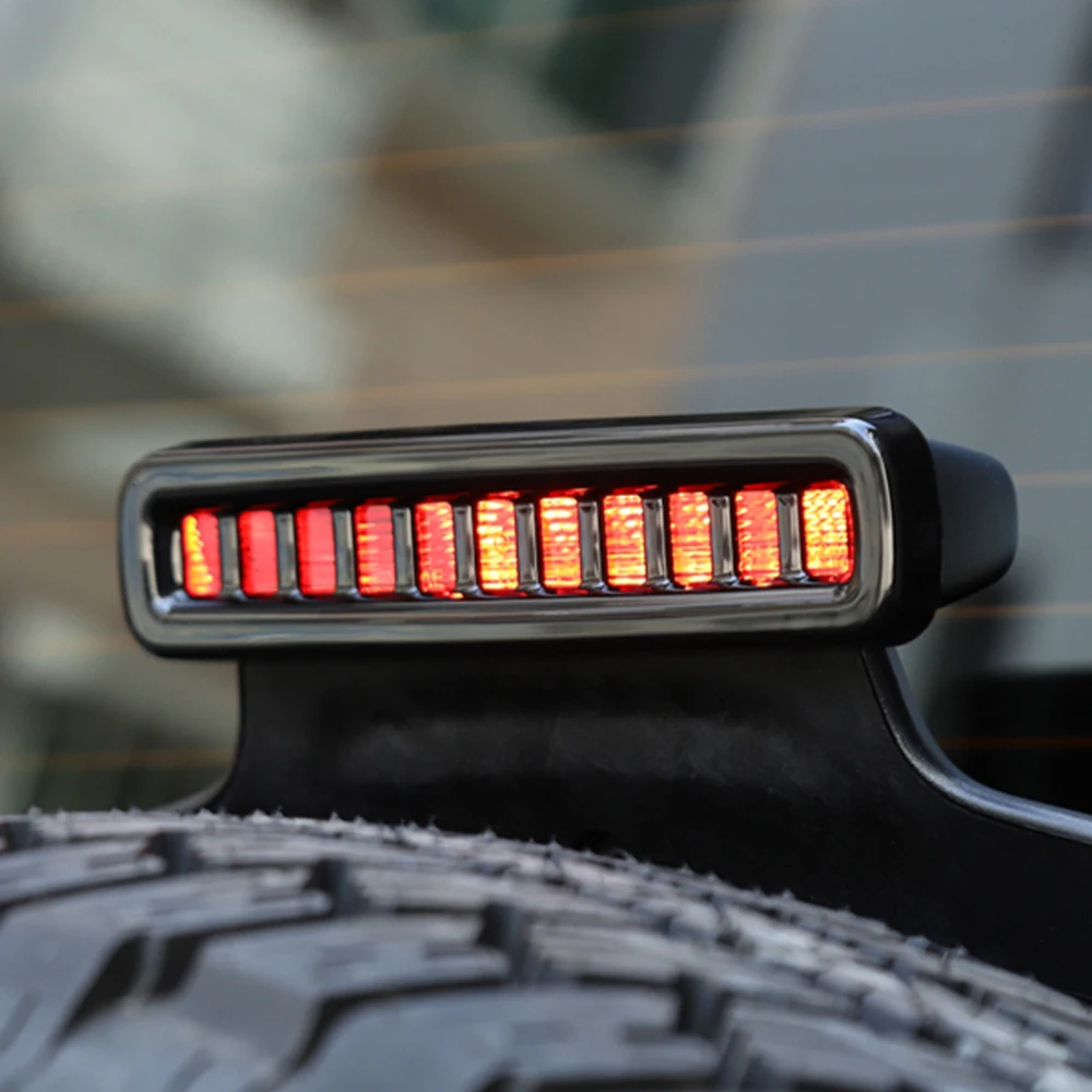 Высоко монтируемый стоп-сигнал декоративная накладка для Wrangler JL Gladiator JT 2018-2023