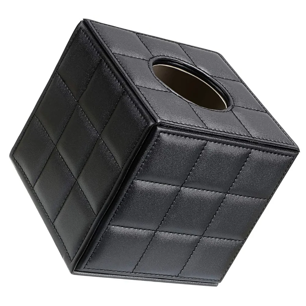 

Tissue Box Cover Wipe Holder Magnetic Paper Towel Square Stand Artificial