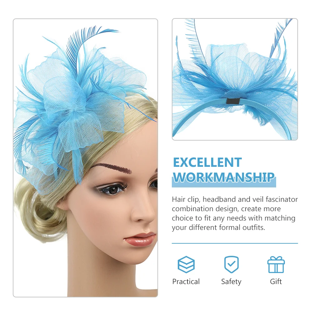 Сетчатая шляпа для чаепития чародеи шапки женщин повязка на голову заводских