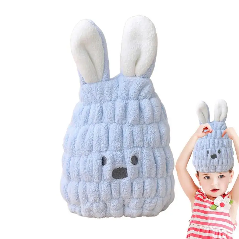 

Hair Dry Wrap Towel Children's Cartoon Absorbent Hair Wrap Super Absorbent Hair Drying Supplies For Home School Business Trip