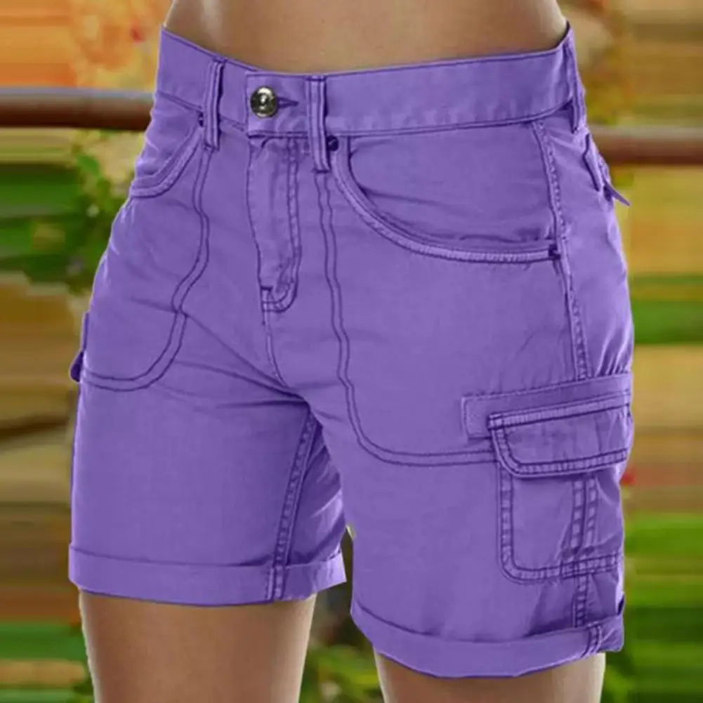 

Спортивные шорты, модные женские повседневные спортивные шорты-карго, легкие Женские шорты, летние шорты стандартного кроя для походов, уличная одежда