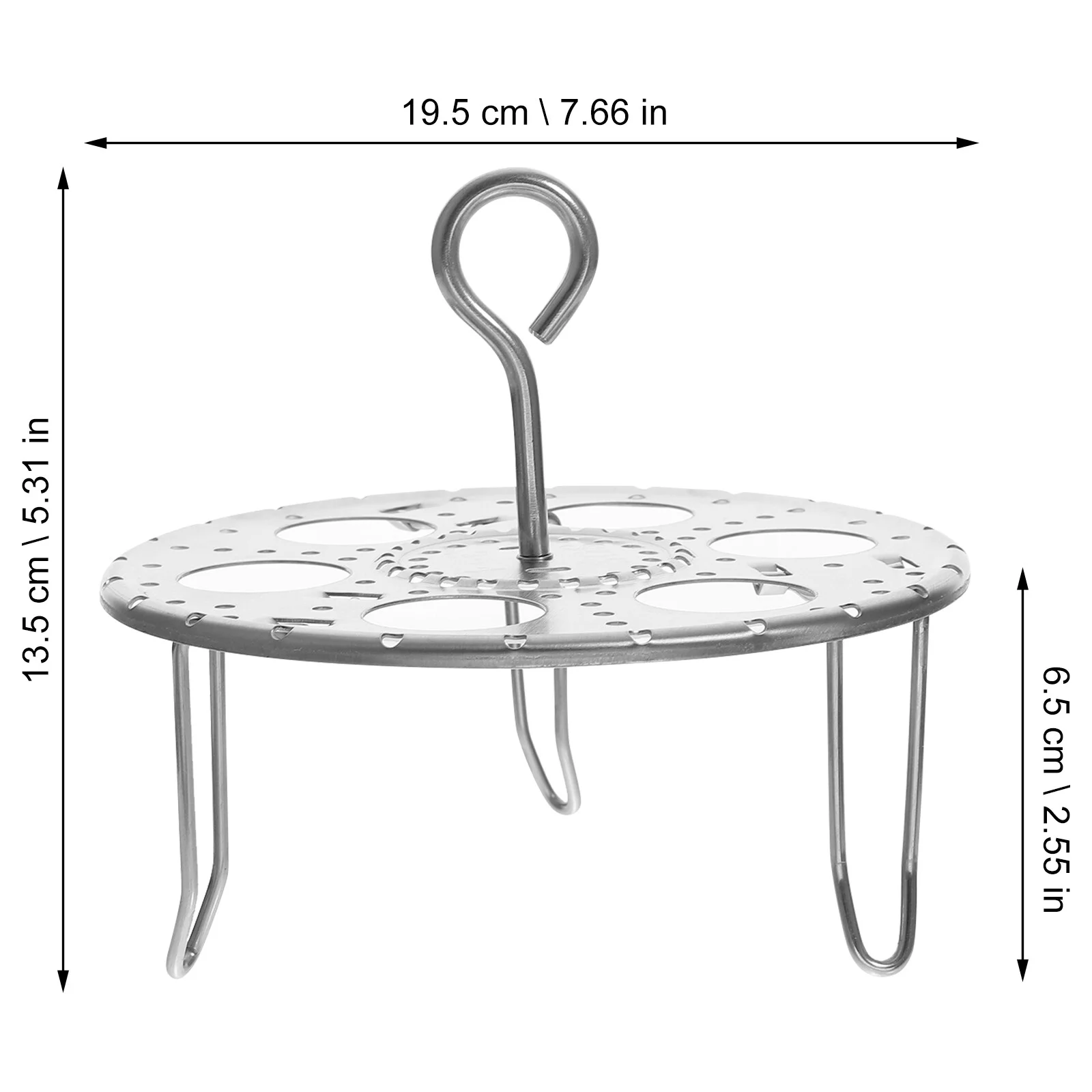 

Cages Stainless Steel Steaming Rack Heat-resistant Cooling Metal Steamer Basket