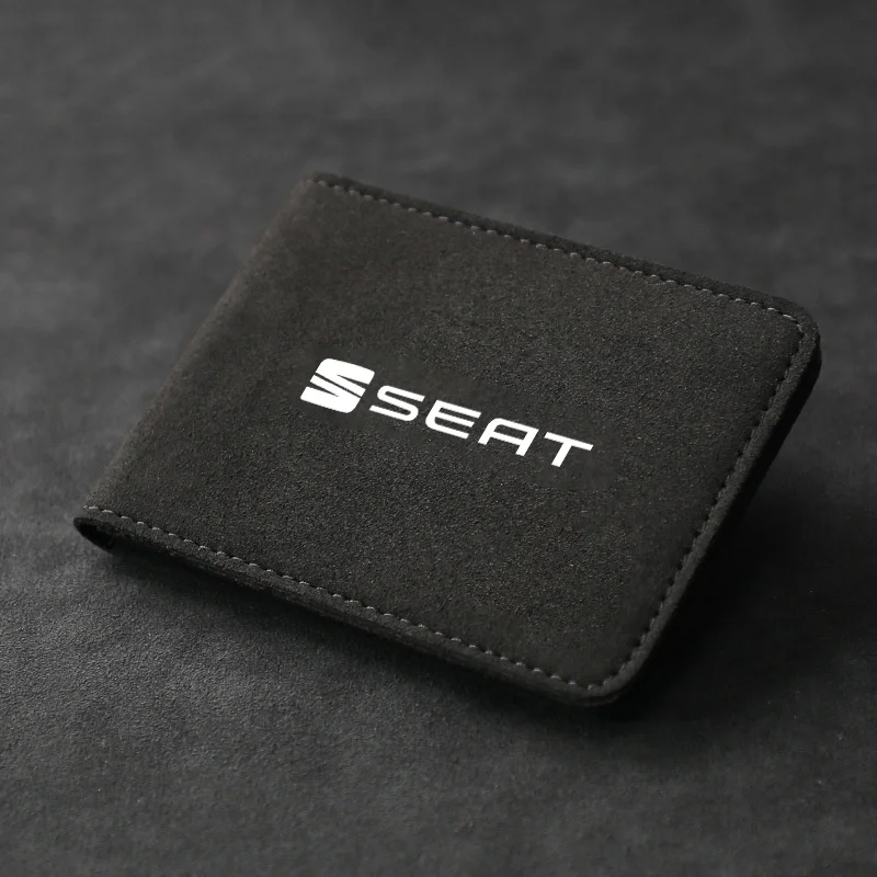 Замшевый держатель для водительских прав сумка-органайзер аксессуар стиля Seat