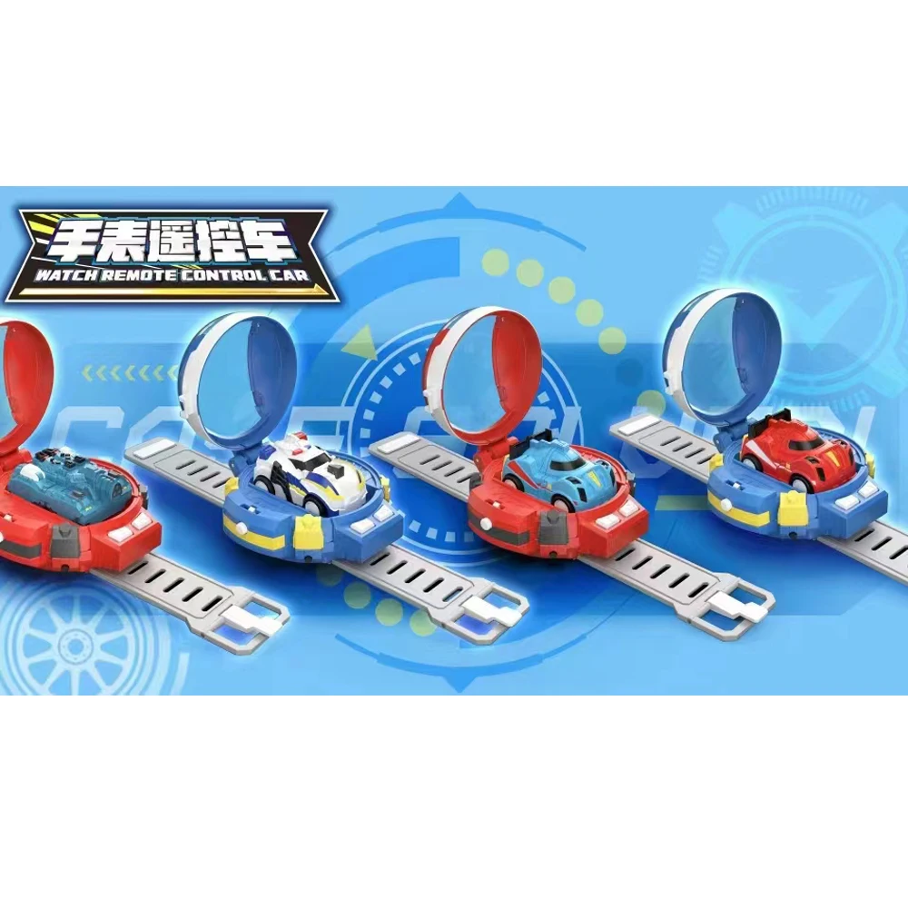 TOBOT Mini Remote Control Car Watch 2.4 GHz 50m Long Distance Small Racing Car with USB Charging Gift for Boys or Girls
