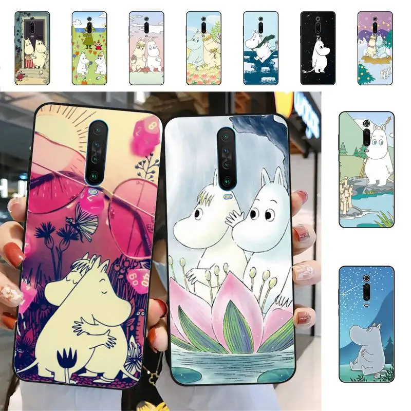 

Cute Cartoon hippo Phone Case for Redmi 5 6 7 8 9 A 5plus K20 4X 6 cover