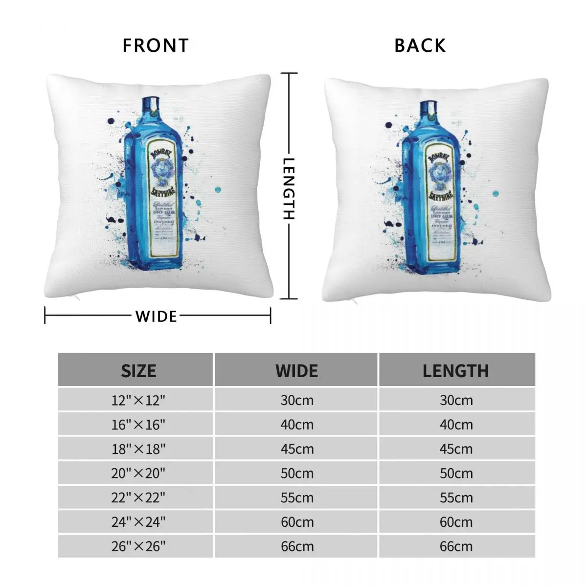 Наволочка для диванной подушки Bombay наволочка декоративные наволочки подушек