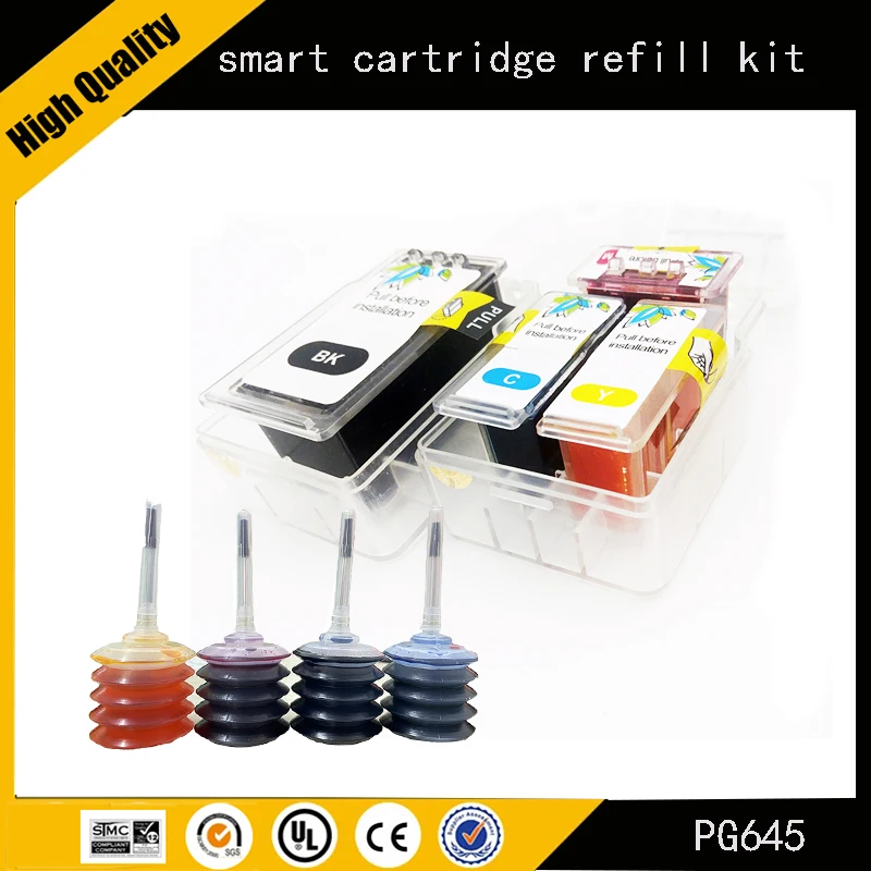 

Умный картридж для Canon PG 645 PG645 CL646 Pixma IP2860 MG2460 MG2560 MG2960 MG2965 MX496