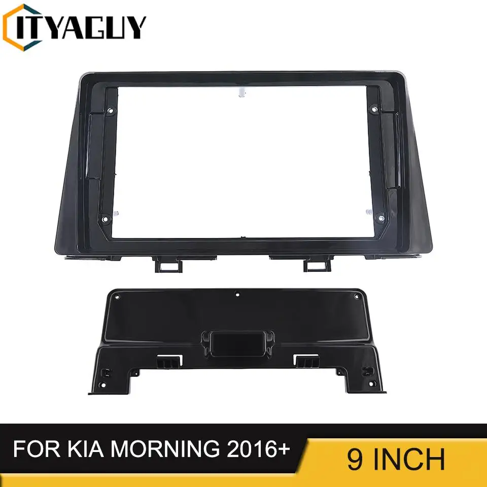 

Double Din 9 inch Radio Fascia for Kia Morning 2016+ Stereo Panel Dash Kit GPS DVD Frame Dashboard Refit Installation Bezel