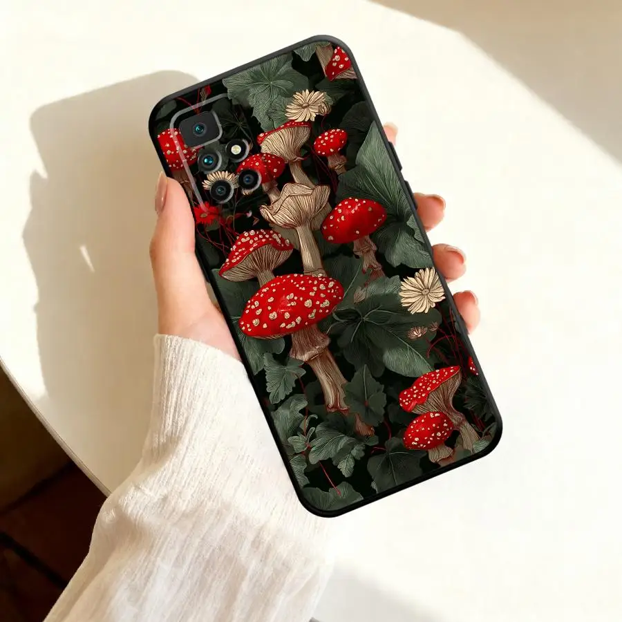 Фото Чехол для телефона Xiaomi Redmi A7 Pro 15A 10A 10C 15 A3 13 A1 14C 12 13C A3 15C 12C A2 9A 9C 9T 8 с рисунком «Сказочный гриб» №1