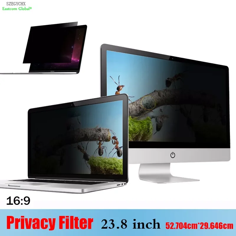 

23.8 inch 52.70cm*29.64cm Screen Protectors Laptop Privacy Computer Monitor Protective Film Notebook Computers Privacy Filter