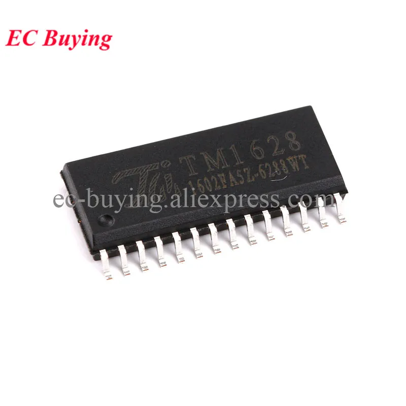 10 шт./лот TM1628A TM1628 SOP-28 SOP28 светодиодная цифровая трубка дисплей Драйвер IC чип ОРИГИНАЛ