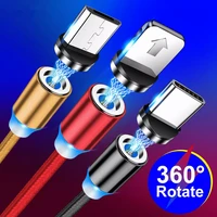 1m 2m magnetic cable fast charging micro usb cable type c magnet charger usb c microusb wire for iphone 11 pro 7 8 redmi note 9