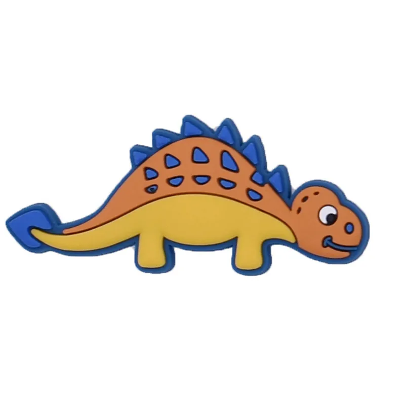 

Shoe Charms Accessories Fits for Croc jibz Single Sale 1pcs Decorations PVC Buckle for Kids Party Christmas Gifts Pins Dinosaur