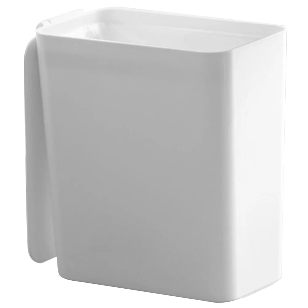 Тонкая маленькая корзина для мусора с крышкой ванной комнаты мини-корзина