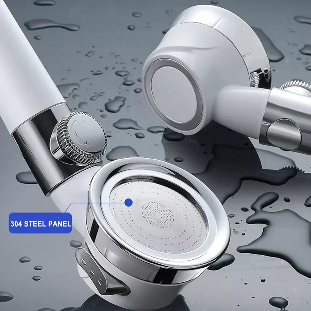 

Hot High Quality Shower Head High-pressure Water-saving Non-porous Bracket Hose Adjustable Bathroom Accessories Shower