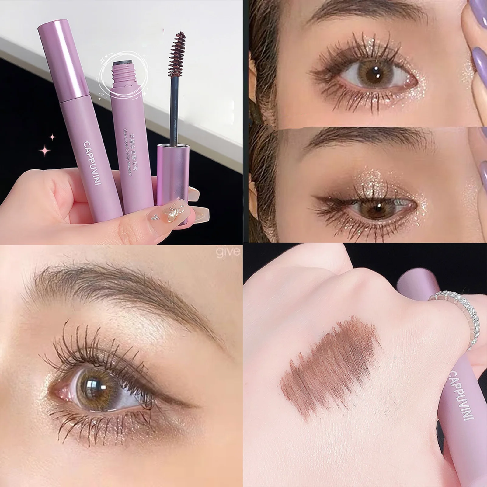 

Slender Lash Lengthening Mascara Long Lasting Volumizing Lash Mascara for Birthday Gifts Christmas Gifts MH88