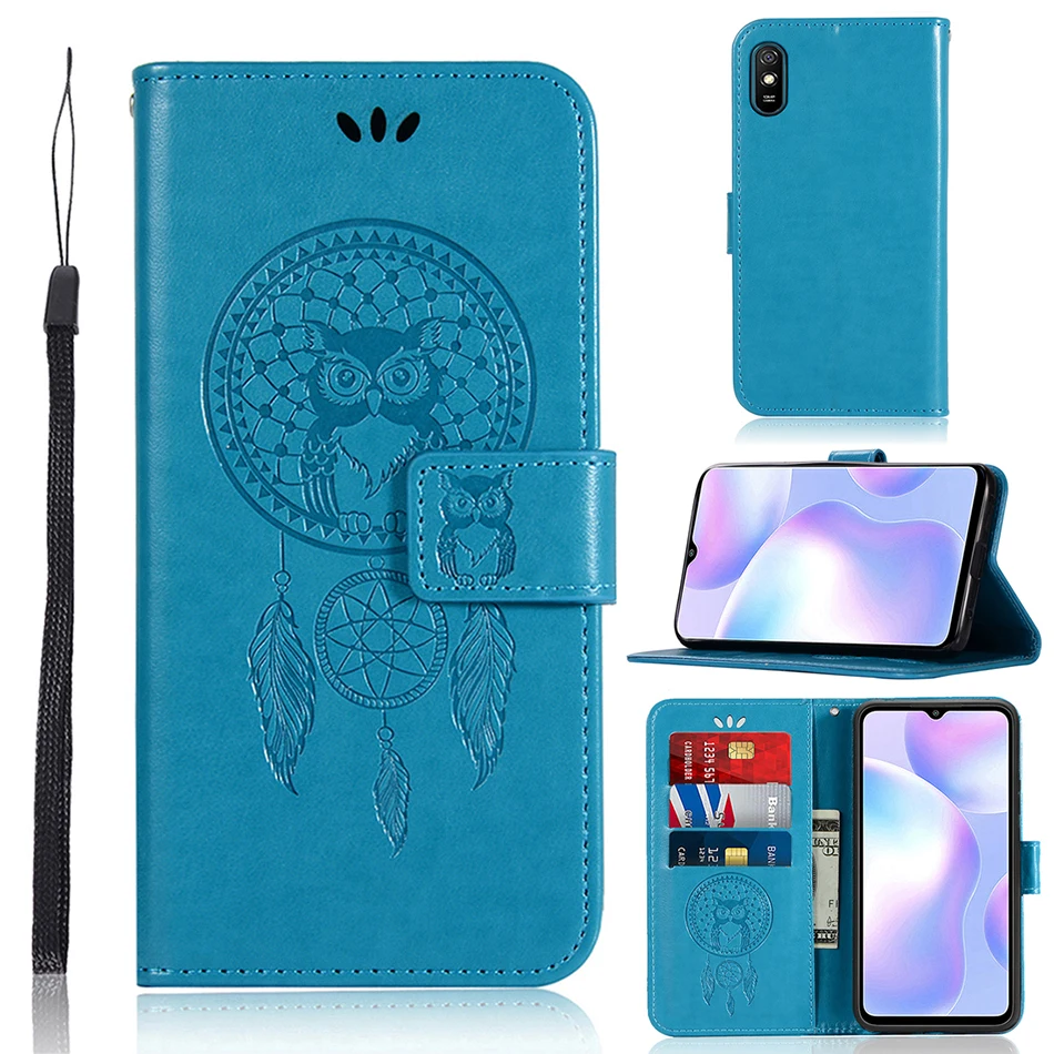 

Owl Wallet Flip PU Leather Case For Samsung Galaxy A7 A9 A6 A8 Plus J3 J4 J6 J7 J8 2018 J4+ S7 Edge S8 S9 Note 9 Capa Cover