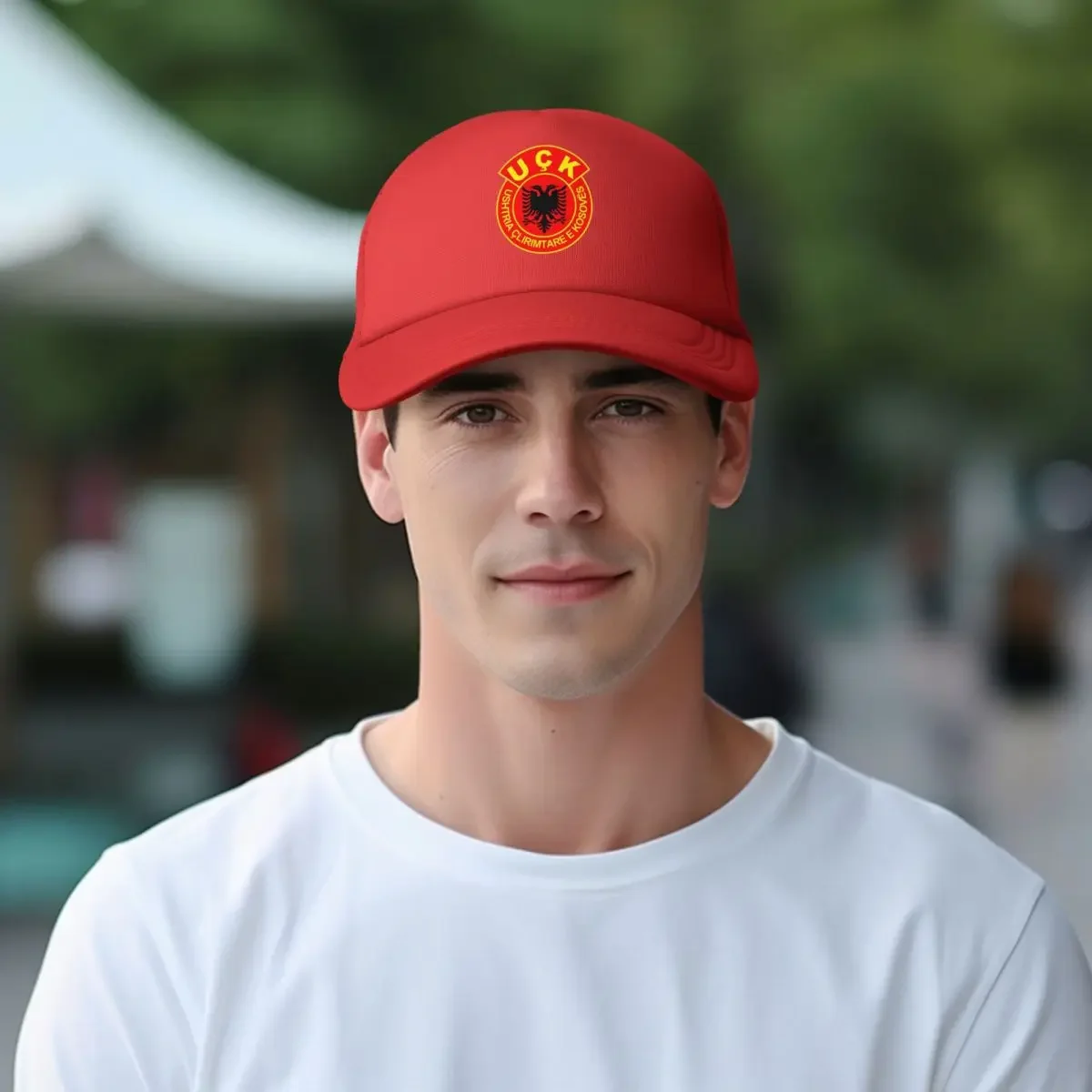 Полиэстер Snapback кепка UCK Албания