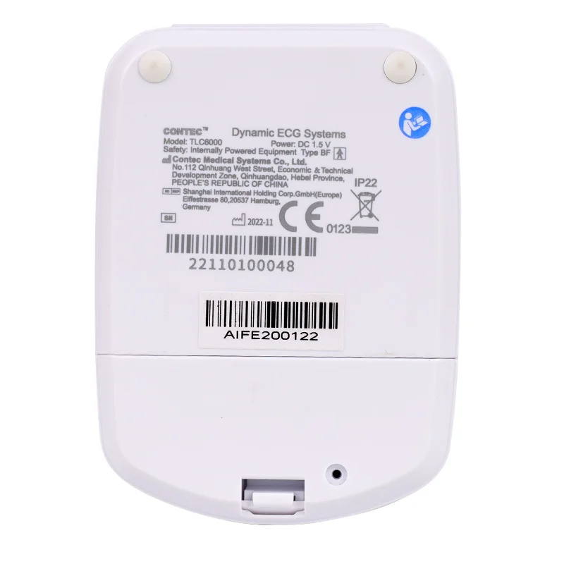 CONTEC TLC6000 12 выводов 24-часовой динамический монитор Holter ЭКГ-машина