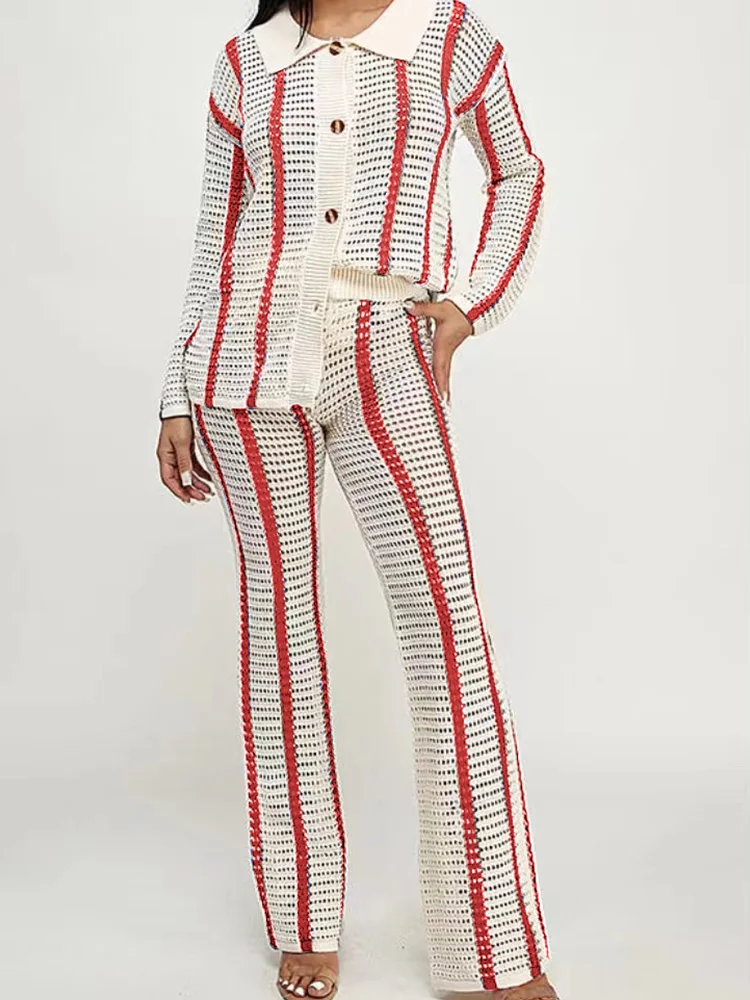 Осень 2022 вязаный женский кардиган Gitana с длинным рукавом свободный свитер в