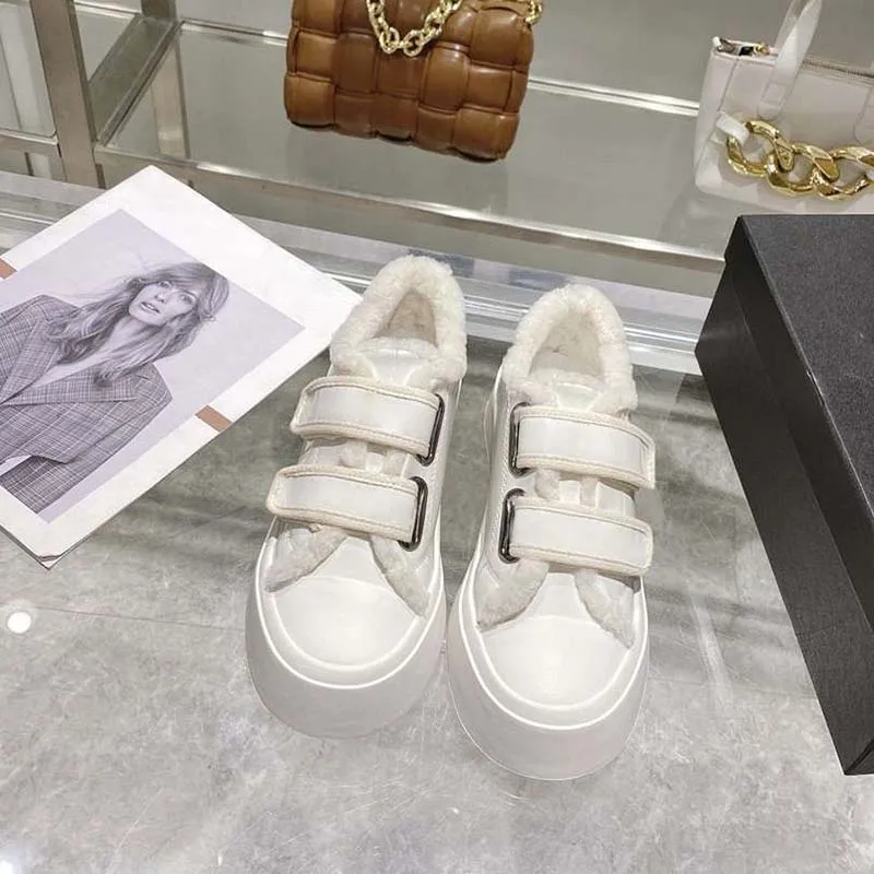 

2022 Sheep Wool Lining Leather Upper Winter Shoes
