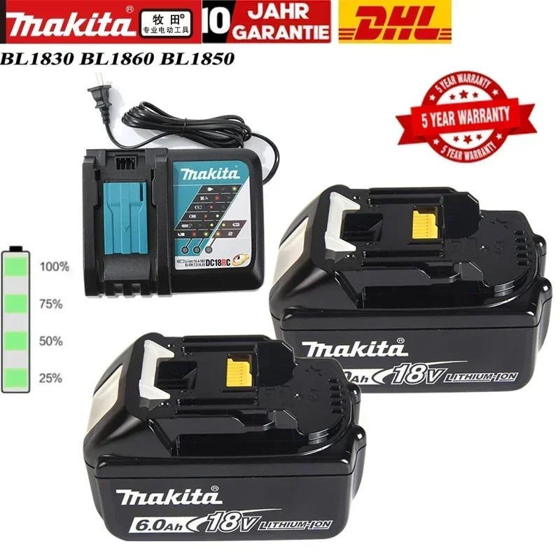 Аккумуляторная батарея Makita 18 в 6 Ач