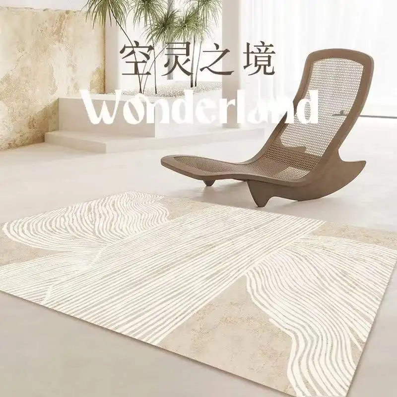 

Home Decoration Living Room Line Carpet Study Bedroom Bedside Carpets Washable Sofa Coffee Table Rug Non-slip Entry Door Mats