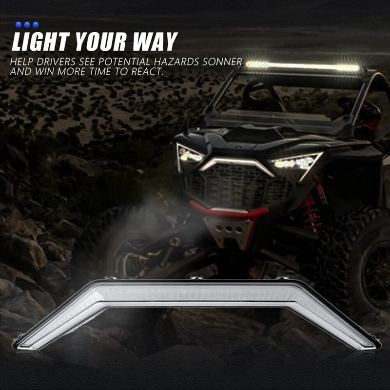 Светодиодный передний акцент UTV для Polaris RZR PRO XP/4 2020-2023 гг.