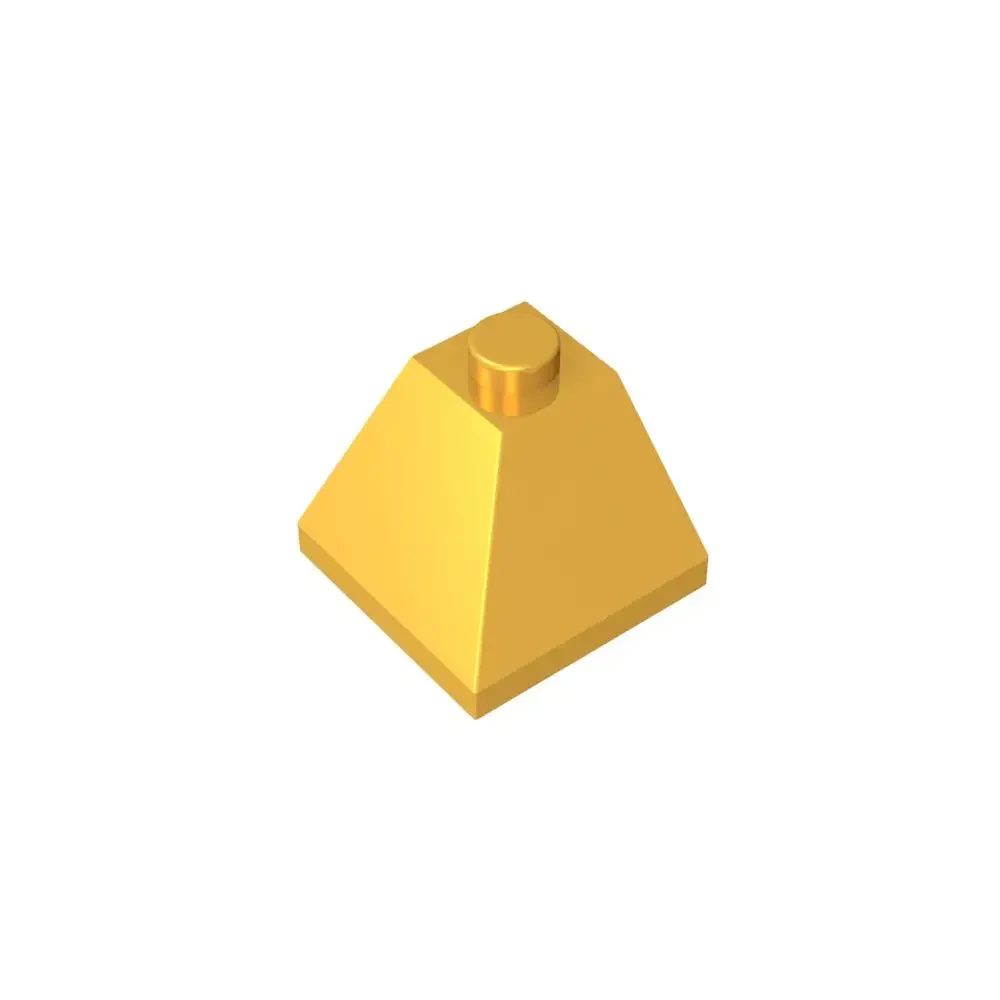 Gobrick 1 шт. MOC склон 2x2 двойные выпуклые кирпичи совместимые с 3045 моделями