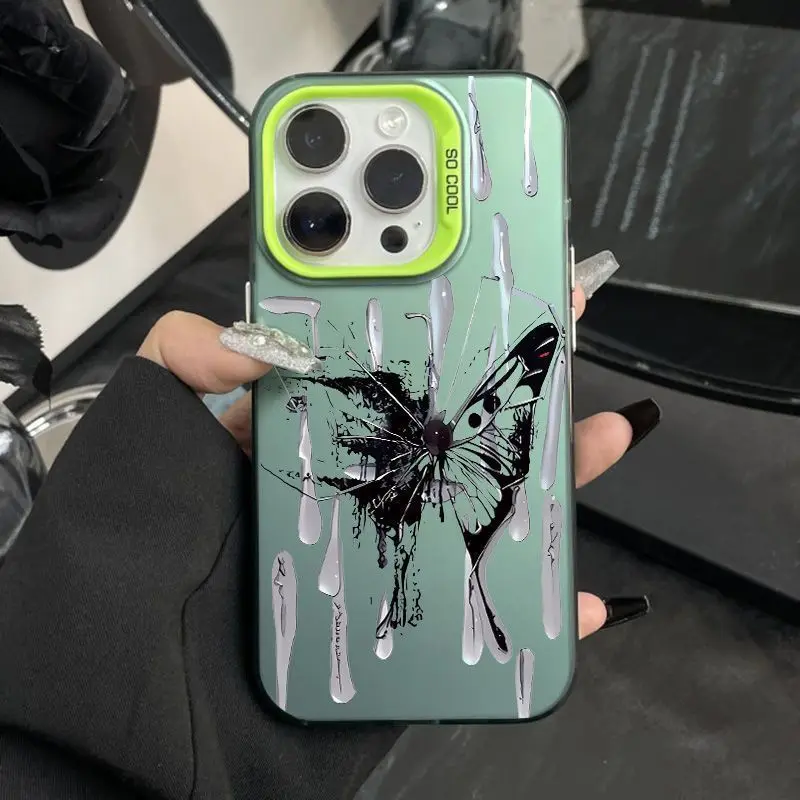 Чехол для телефона iPhone 11, 12, 13, 14, 15, 15, 16, 17 Air Pro Max Plus, защита камеры, бампер из ТПУ, противоударный, для мужчин и женщин, модные деньги (art.: 3920d348fbd50) - 3920d348fbd50