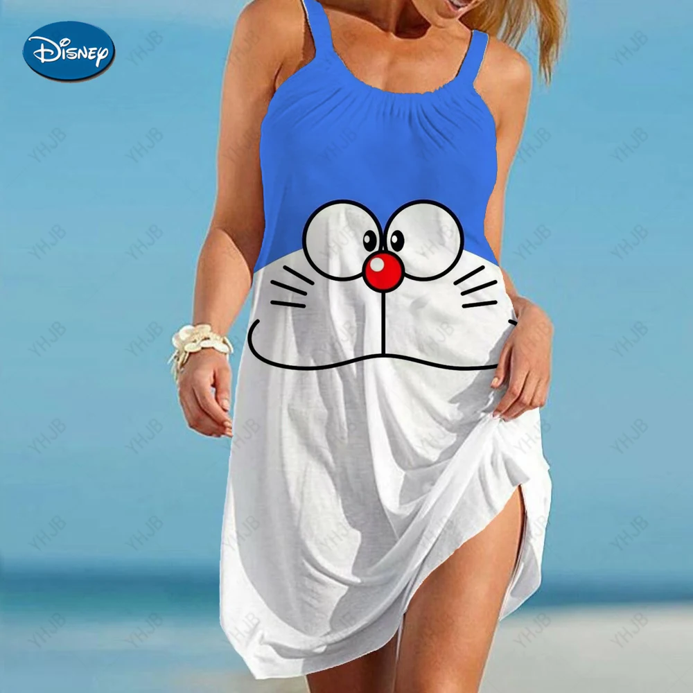 

Женское Повседневное платье с круглым вырезом, без рукавов