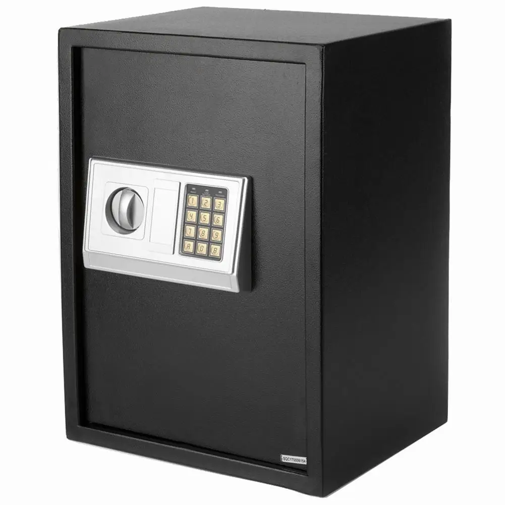 

E50ea Electronic Password Safe Security Lock Digital Safe Storage Box For Office Home Hotel Double Safety Key dropshipping
