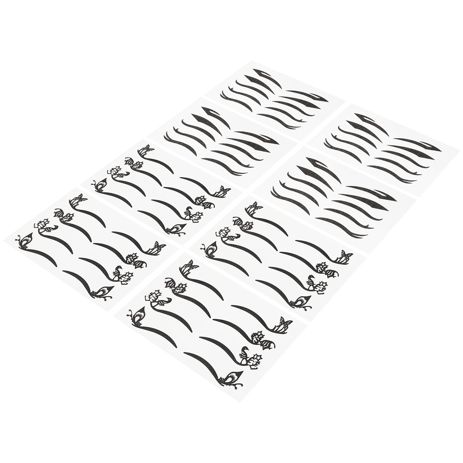 

Adhesive Eyeliner Black Eyelid Makeup Stickers Transfer Eyeshadow Eye Strip Sticker Winged Eyeliner Stickers