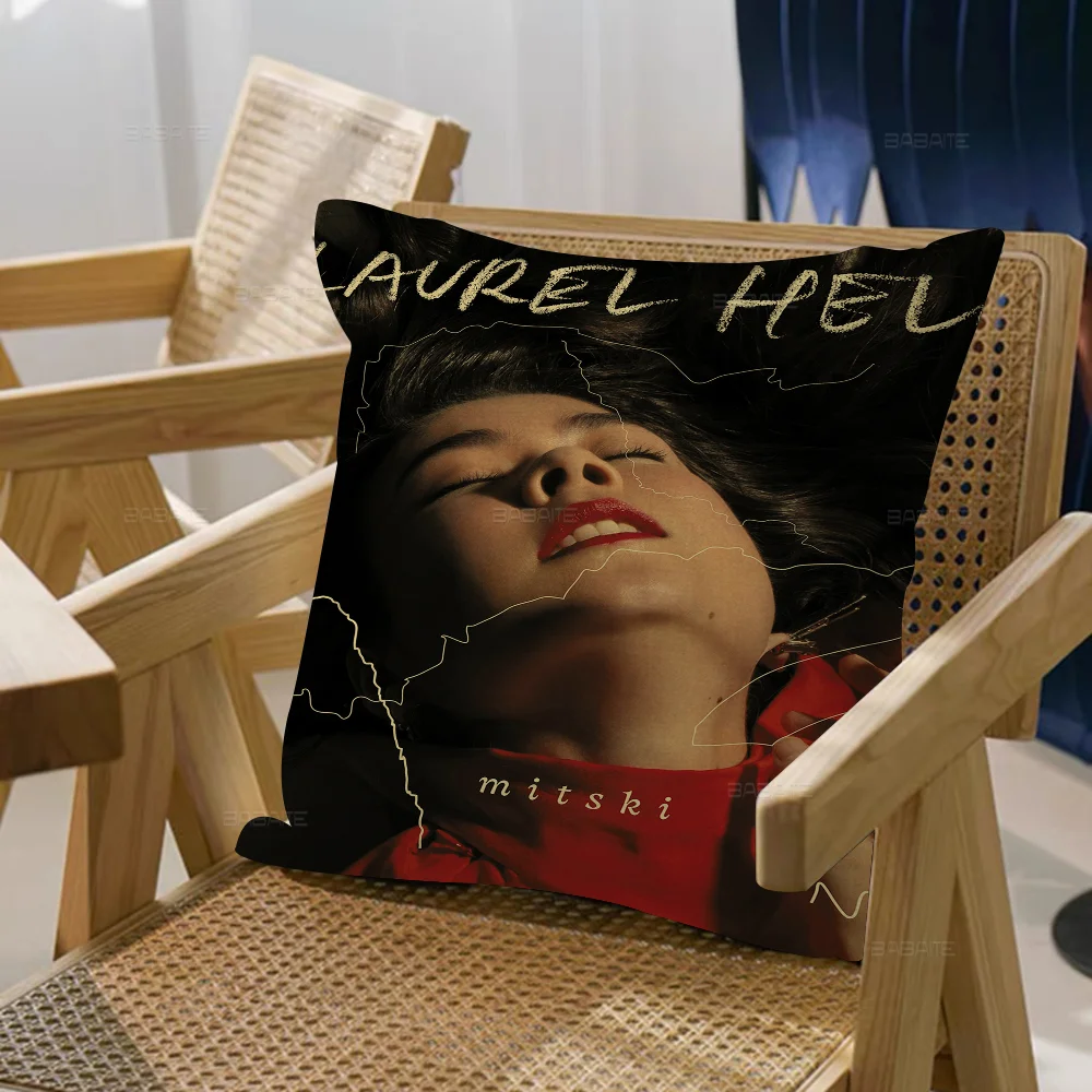 Подушка Hop Singer M-mitski аниме-подушка диван-кровать чехол для подушки 45x45 см мода