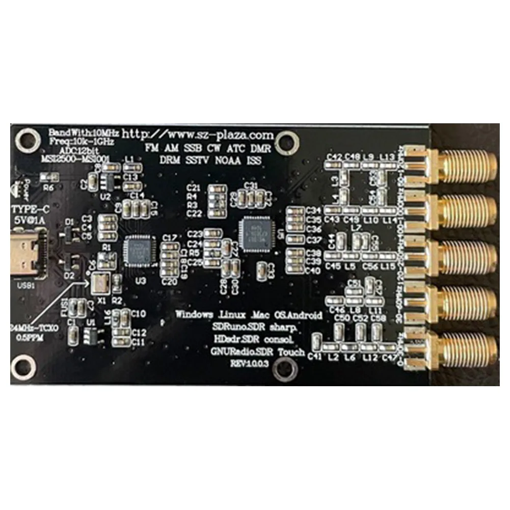 

Simple 10kHz To 1GHz SDR Receiver Compatible With RSP HF AM FM SSB CW Aviation Band Receivers High Quality