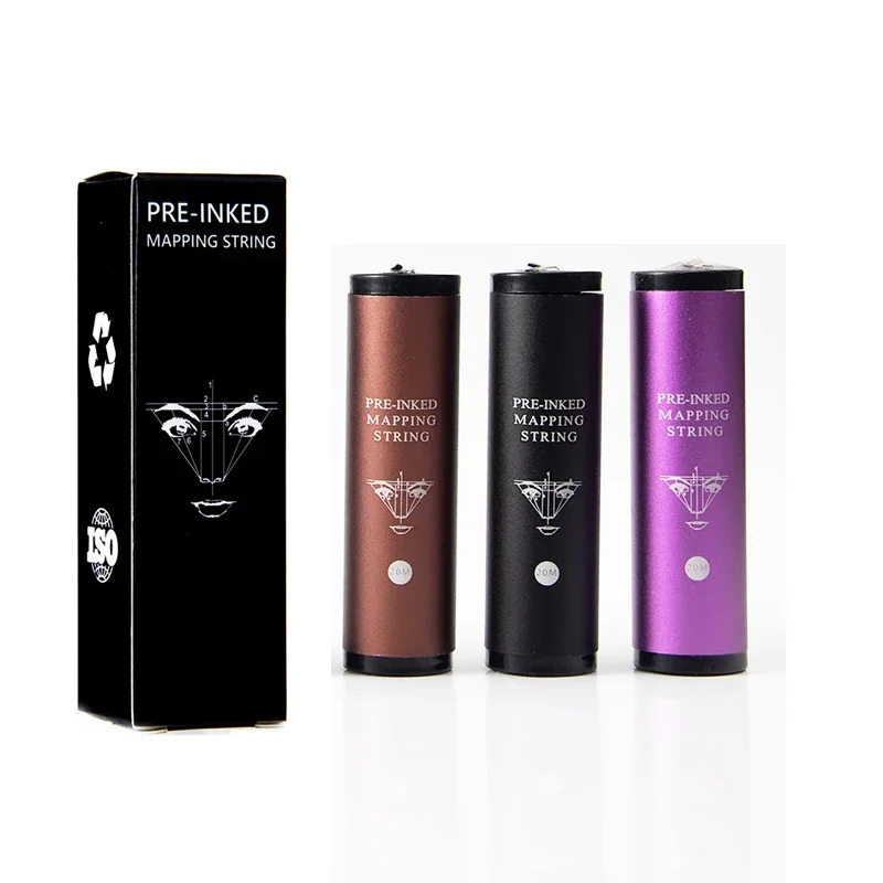 20 м веревка для картирования бровей измерительные инструменты татуировки линия