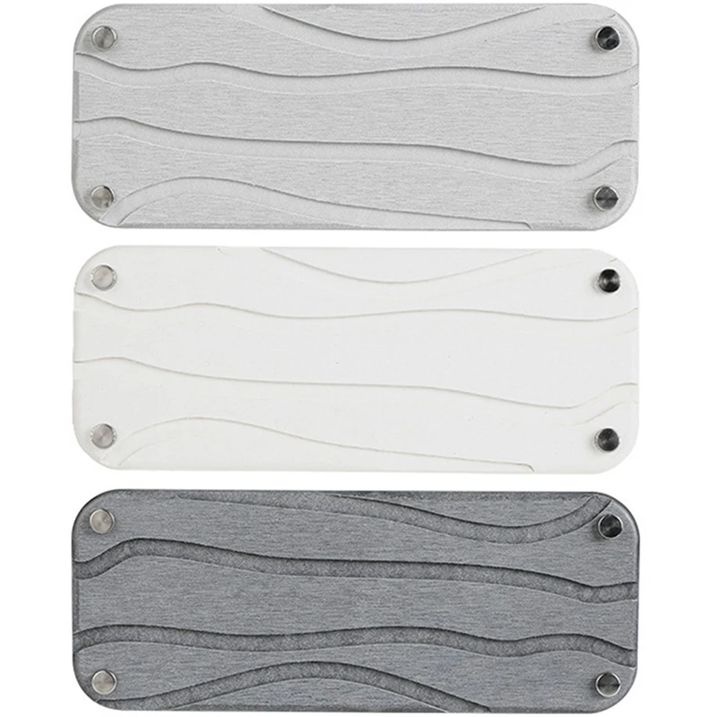 

Bathroom Sink Quick-Drying Stone, Diatomaceous Earth Sink Tray Dish Toothbrush Holder, Wavy,