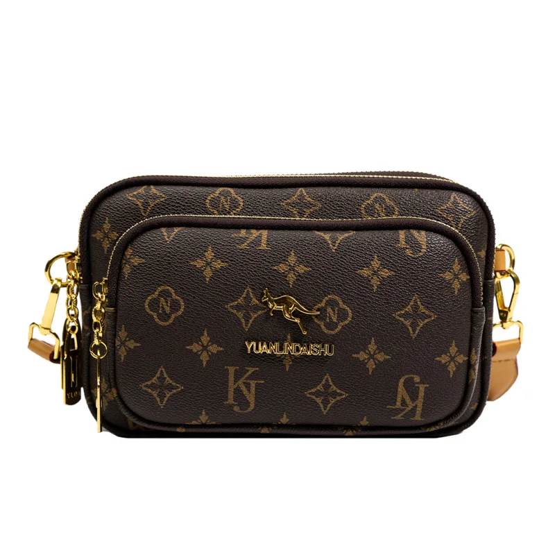 Fashion Women'S Shoulder Crossbody Bag Designer Luxury Wallet Bag Purses Soft Leather Ladies Small Square Bag Chest Shopper Bag