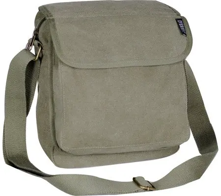Unisex Canvas Messenger Olive