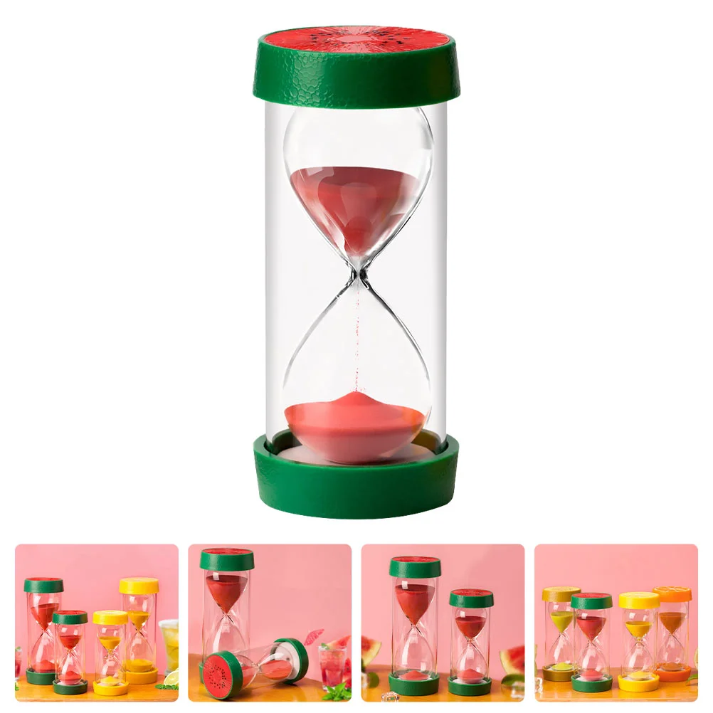 

1pc Exquisite Timers Hourglass Ornaments Timing Tool Hourglass Decor (Green)