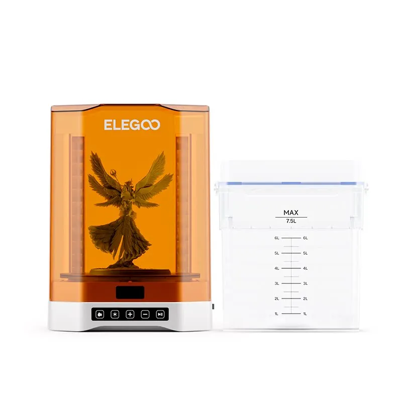 Фото ELEGOO/Me-rcury Plus 3.0: Устройство 2-в-1 для очистки и отверждения фотополимерных моделей 3D-принтеров №1
