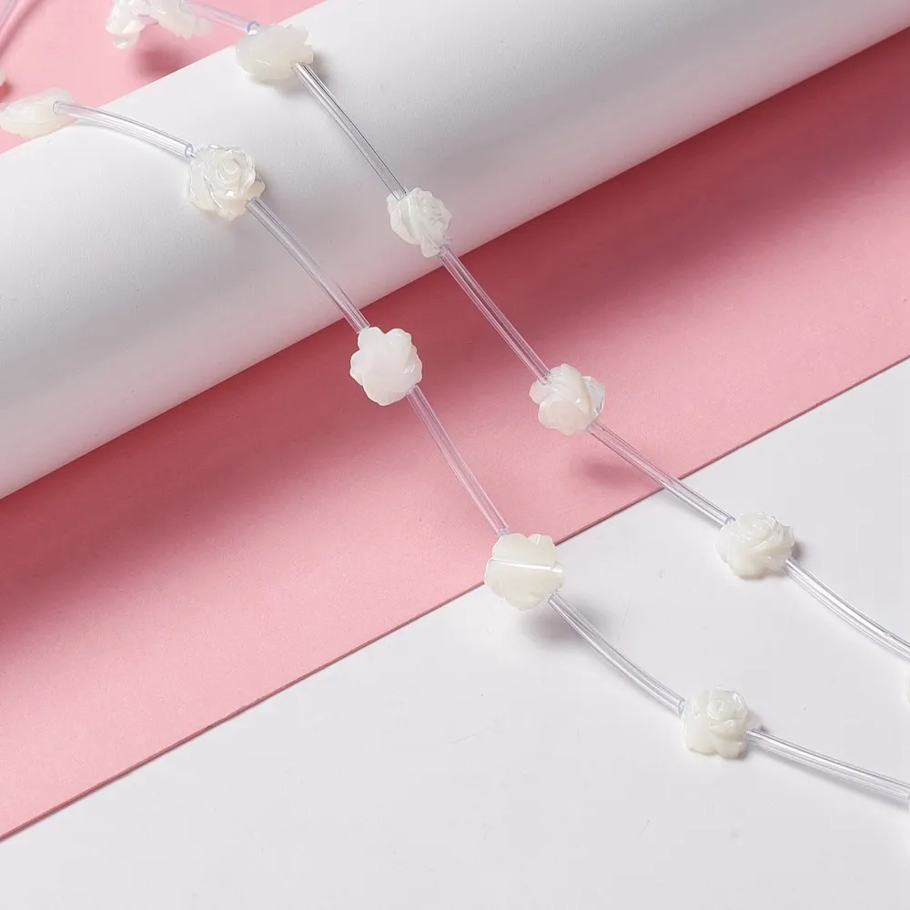 2 нити искусственная Роза звезда сердце бусины в форме руки браслет ожерелье