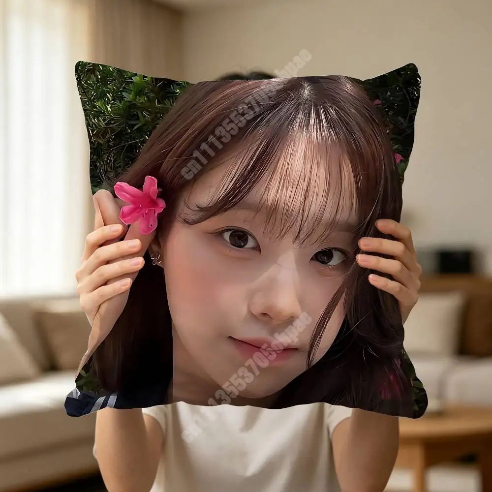 Фото Чехол для подушки/декоративной подушки Kpop C-Chuu Singer K-Kim J-Jiwoo для дивана, уютный акцент для спальни, декор для студии №5