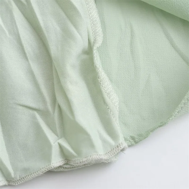 KEYANKETIAN 2024 Новый пусковой жилет с эффектом металлической текстуры Женский