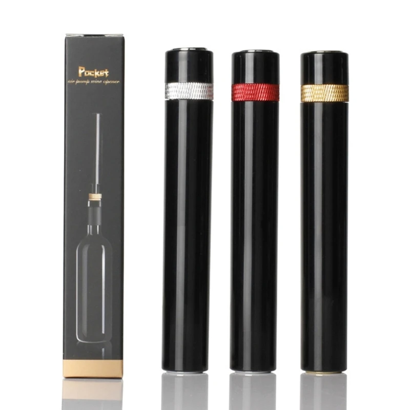 

Wine Opener Travel Portable Small Air Pressure Pump Wine Bottle Opener Corkscrew Bottle Opening for Restaurant Parties